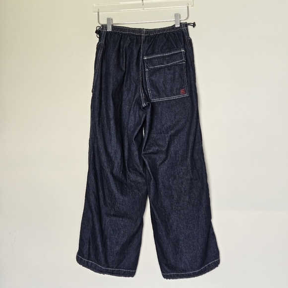Urban Outfitters BDG Baggy Cargo Balloon Barrel Wide Leg Denim Pant Blue XS - Picture 15 of 16